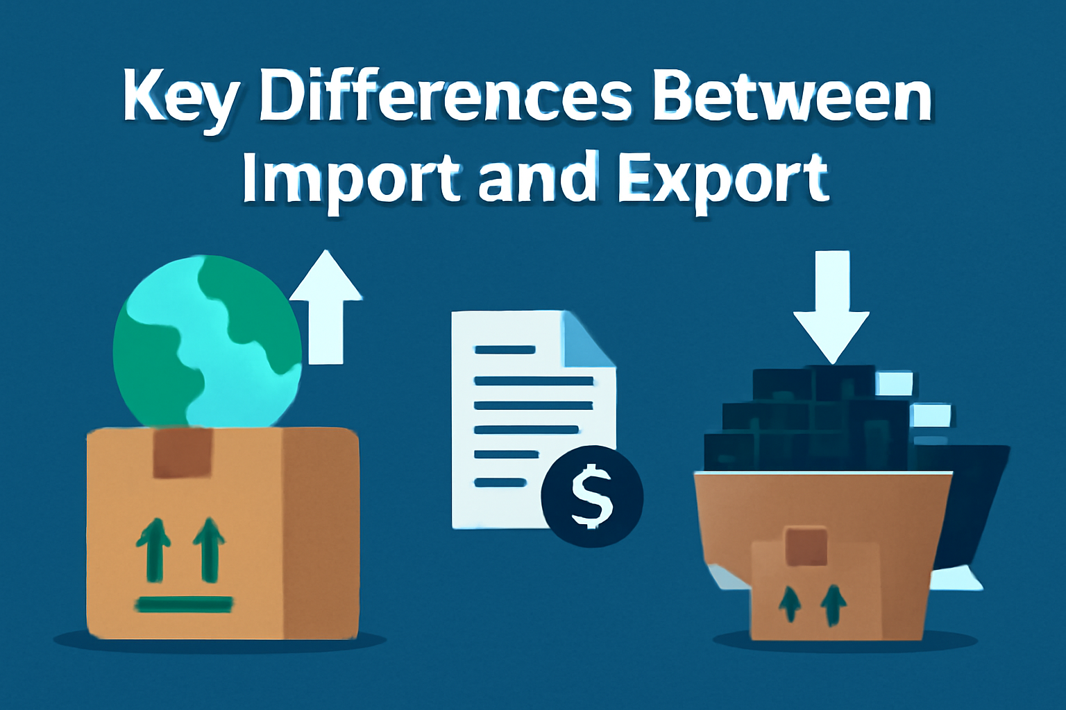 Key Differences Differences Between Import and Export